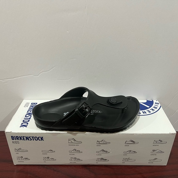 Birkenstock, Gizeh Eva, Kids Sandals, Black - Picture 3 of 8